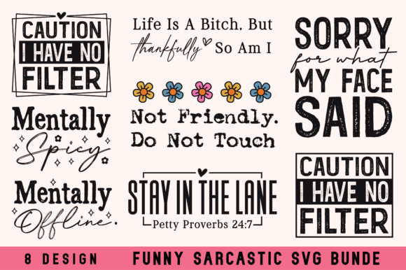 Download Funny Sarcastic SVG Bundle, Sarcasm Svg - Sarcastic svg Collection