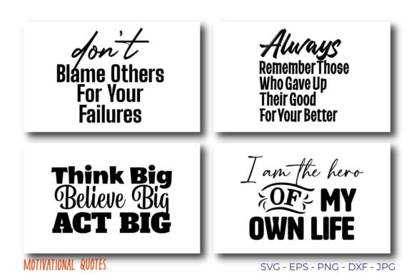 Download Motivational Quotes Bundle, Vector - Motivational Collection