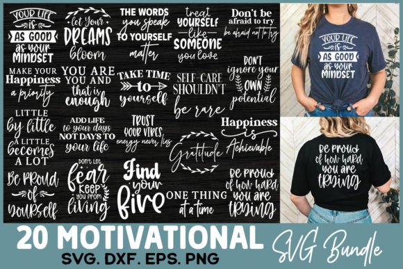 Download Motivational SVG Bundle - Motivational Collection