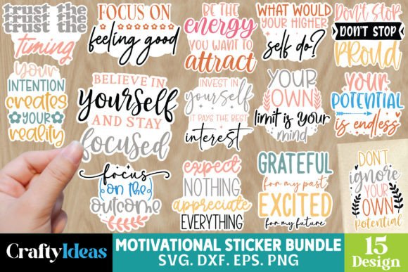 Download Motivational Sticker Bundle - Motivational Collection