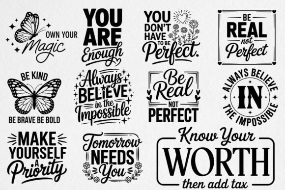 Download Boho Motivational Quotes Svg Bundle - Motivational Collection