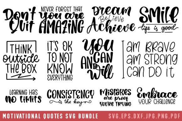 Download Motivational Inspirational Quotes Bundle - Motivational Collection