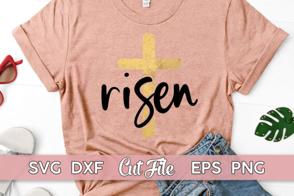 Download Risen Faith Cut File Christian&nbsp; - Faith cut file Collection